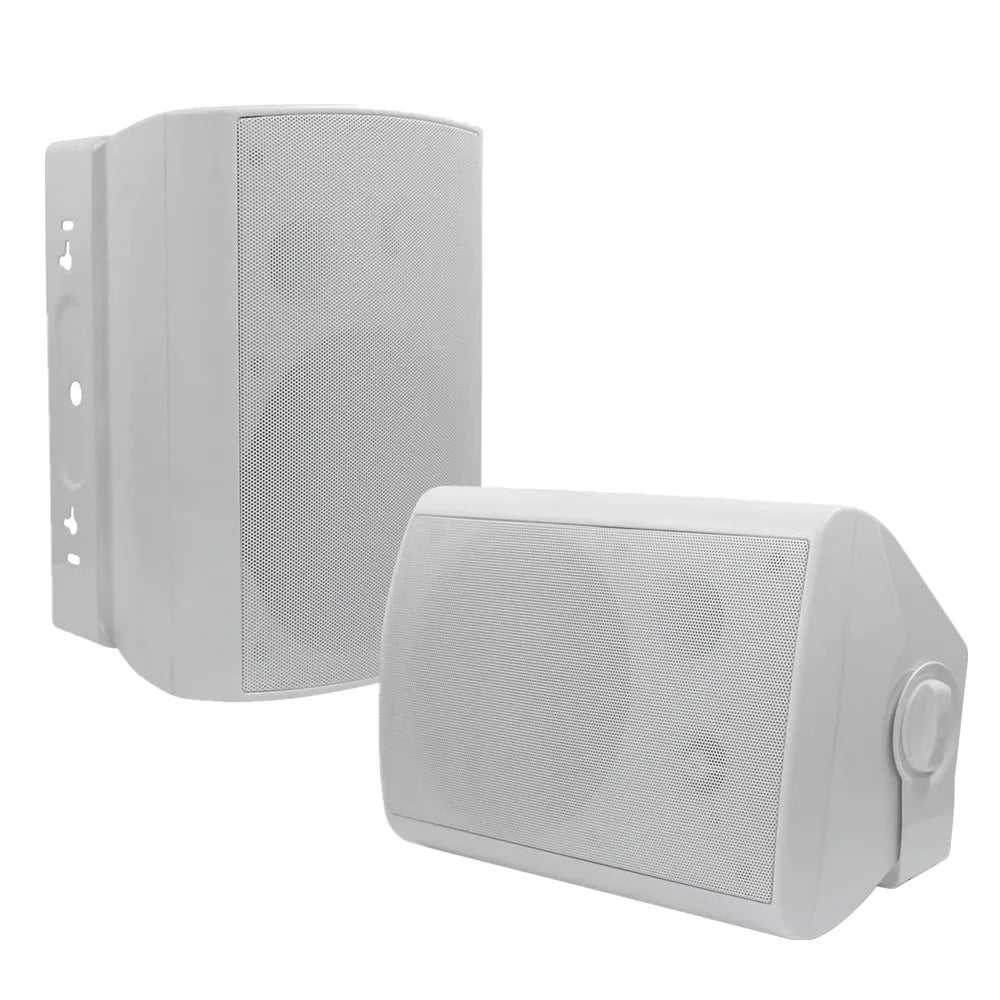 6.5'' 400W Indoor Outdoor Speakers Wired Waterproof Passive with Powerful Bass Wall Mount Speakers All Weather Durability
