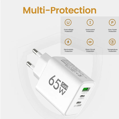 Gan Fast Charging USB Type C Charger PD 3.0 Quick Charge Wall for Phone Adapter for Iphone 15 Xiaomi Huawei Samsung Oneplus