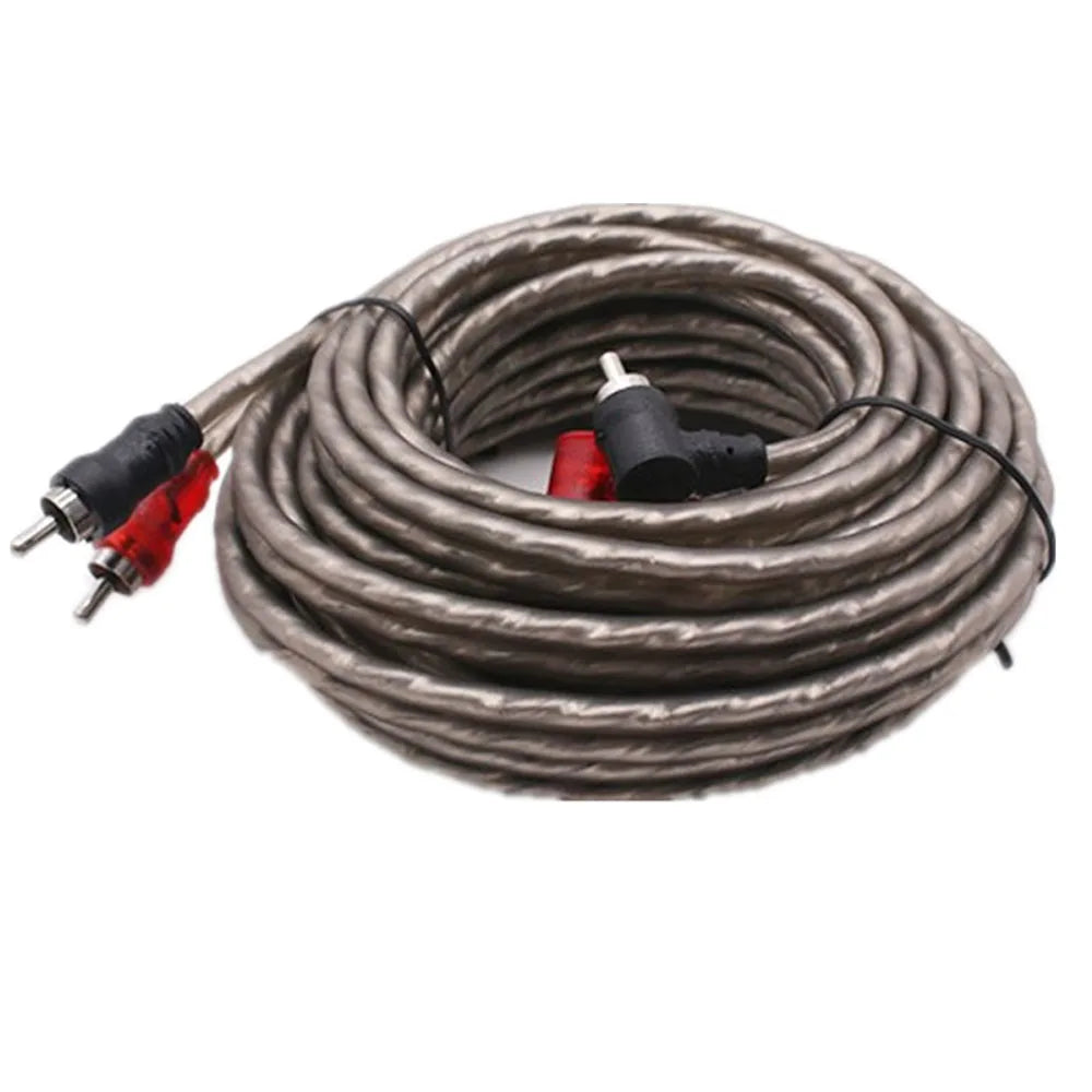 2300W 4 Gauge Gauge Cable Kit Audio Subwoofer AMP RCA Power Cable Wire RCA Fuse Subwoofer Vehicle Modification Parts