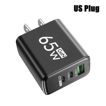 Gan Fast Charging USB Type C Charger PD 3.0 Quick Charge Wall for Phone Adapter for Iphone 15 Xiaomi Huawei Samsung Oneplus