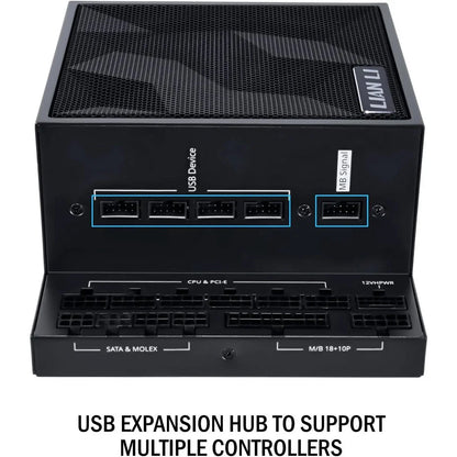 LIAN LI Edge Series EG0850 Black, 850W ATX12V V3.1, 80 plus GOLD Certified , Full Modular Power Supply