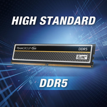 Elite plus DDR5 16GB 4800Mhz PC5-38400 CL40 Unbuffered Non-Ecc 1.1V UDIMM 288 Pi