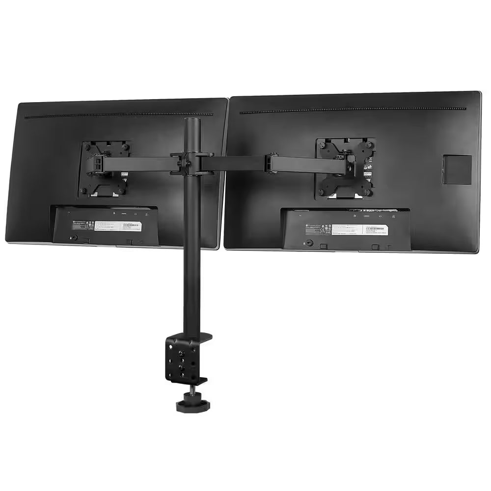 Full Motion Dual Monitor Desk Mount Fits 32 In. Monitors