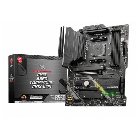 MAG B550 TOMAHAWK MAX Wi-Fi AM4 SATA 6Gb/S ATX Gaming Motherboard