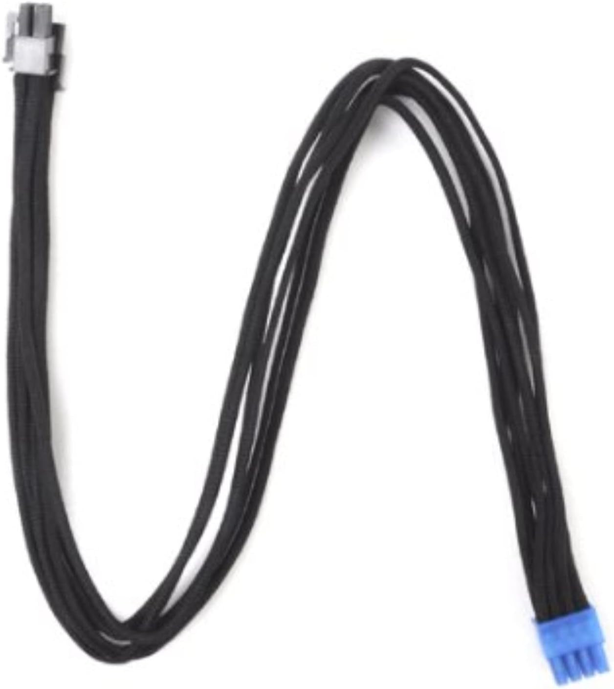 Black Sleeved PSU Cable for One PCI-E 8Pin (6+2) PP06B-2PCIE55