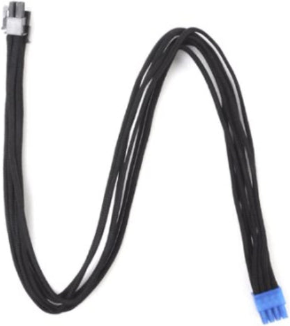 Black Sleeved PSU Cable for One PCI-E 8Pin (6+2) PP06B-2PCIE55