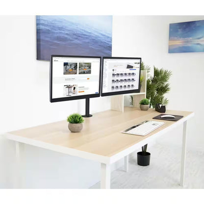 Full Motion Dual Monitor Desk Mount Fits 32 In. Monitors