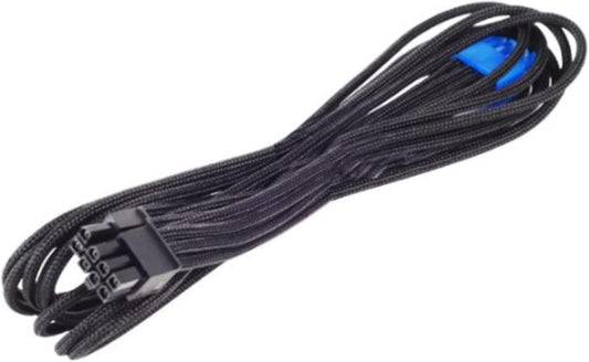 Black Sleeved PSU Cable for One PCI-E 8Pin (6+2) PP06B-2PCIE55
