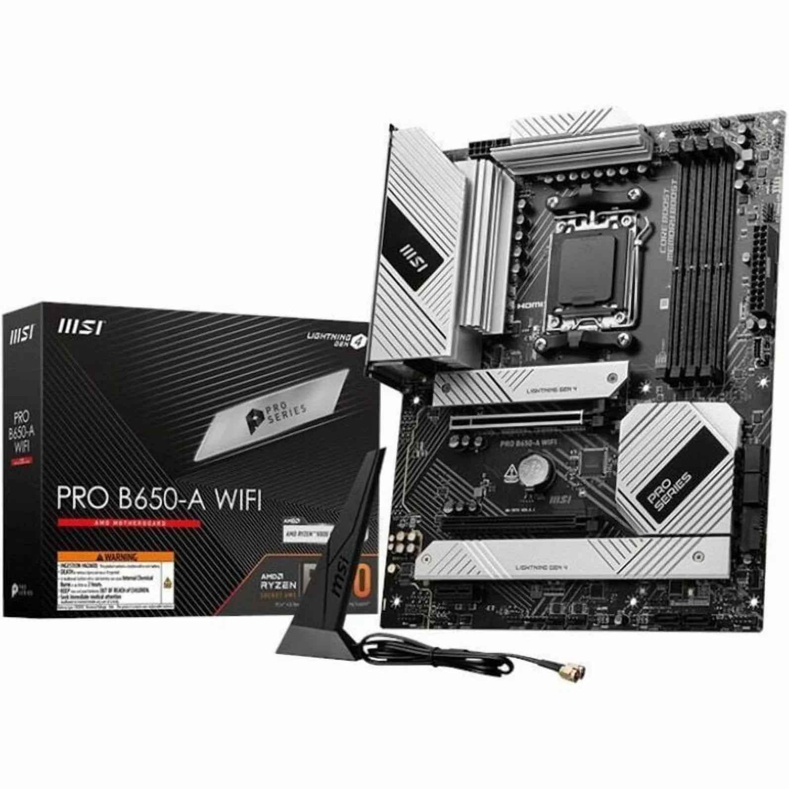 PRO B650-A WIFI ATX Socket AM5 DDR5 for AMD Ryzen CPU